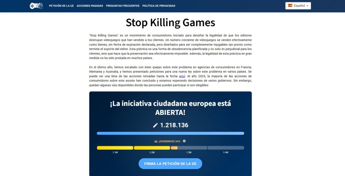 Stop Killing Games